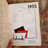 Fohirab- Fostoria High School- Fostoria, OH 1955 Yearbook hardback