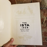 The ISTA - Bluffton College- Bluffton, OH 1928 Yearbook hardback