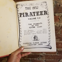 The Pirateer - Cardington Public High School- Cardington, OH  1952 Yearbook hardback