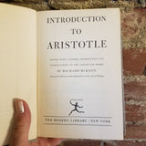 Introduction to Aristotle - Richard Peter McKeon -1947 Modern Library vintage hardback