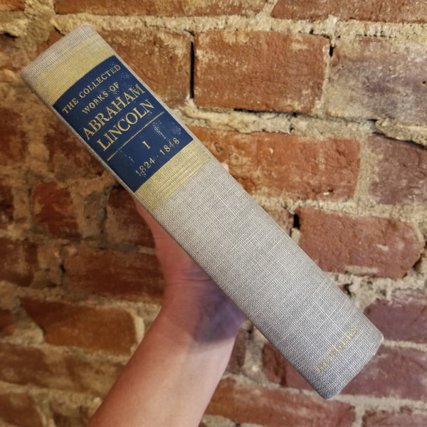 The Collected Works of Abraham Lincoln, Vol. 1 - 1953 Rutgers University Press vintage hardback