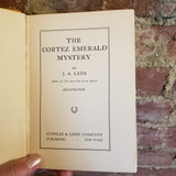 The Cortez Emerald Mystery-  J. A. Lath, 1935  Cupples and Leon, vintage hardback