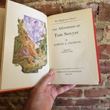 The Mayflower Classics -The Adventures of Tom Sawyer - Samual Clemens 1944 Vintage Illustrated Hardback