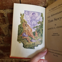 The Mayflower Classics -The Adventures of Tom Sawyer - Samual Clemens 1944 Vintage Illustrated Hardback