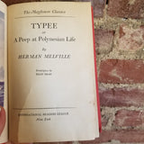 Typee: A Peep at Polynesian Life - Herman Melville 1944 Mayflower Classics vintage hardback