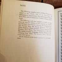 The Favorite Works of Mark Twain - Mark Twain 1939 Garden City Publishing Deluxe edition vintage hardback