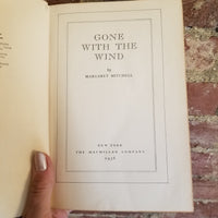 Gone with the Wind - Margaret Mitchell 1936 The Macmillan Company 1st edition vintage hardback)