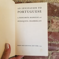 An Introduction to Portuguese - Margarita Madrigal 1944 Simon & Schuster vintage hardback