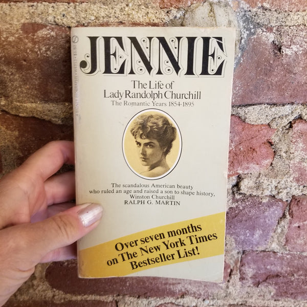 Jennie: The Life of Lady Randolph Churchill, Vol 1: The Romantic Years 1854-95 - Ralph G. Martin 1970 Signet paperback