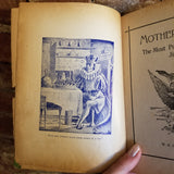 Mother Goose: The Most Popular Nursery Jingles (1880's) W.B. Conkey Co vintage hardback