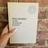 Philosophy in the Twentieth Century Volume 4- William Barrett, Henry D. Aiken 1962 Random House 1st trade edition hardback