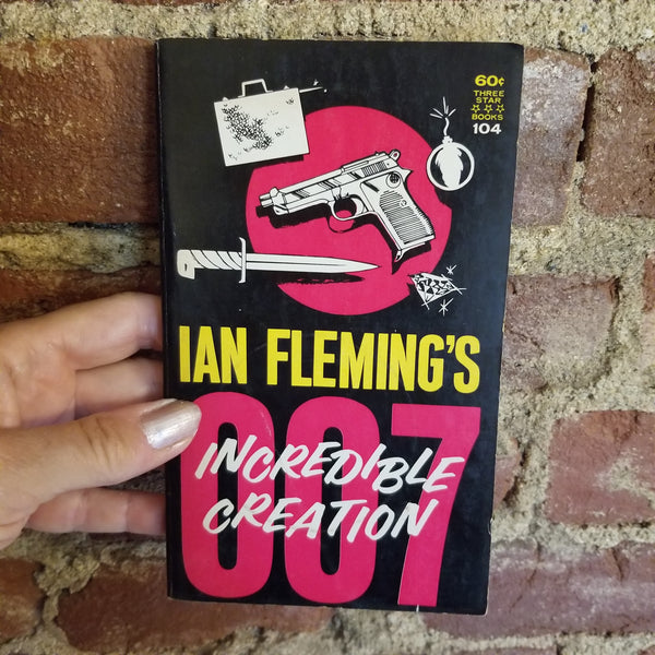 007 Ian Fleming's Incredible Creation 1965 Novel Books vintage paperback