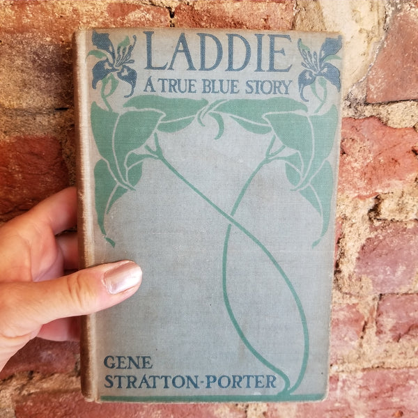 Laddie: A True Blue Story - Gene Stratton-Porter 1913 Grosset & Dunlap vintage hardback