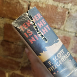 F. Scott Fitzgerald TENDER IS THE NIGHT The First Edition Library - FEL 1st Edition hardback