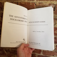 The Adventures of Huckleberry Finn: With Reader's Guide 1972 Amsco School Publications paperback
