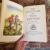 The Adventures of Tom Sawyer - Mark Twain 1946 Grosset & Dunlap Vintage Hardback