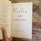 Violin - Anne Rice 1997 Ballantnie Books paperback