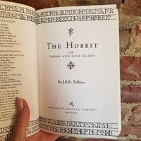 The Hobbit - J.R.R. Tolkien 2001 Houghton Mifflin paperback