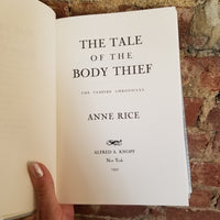 The Tale of the Body Thief - Anne Rice 1992 Alfred A. Knopf 1st  edition hardback