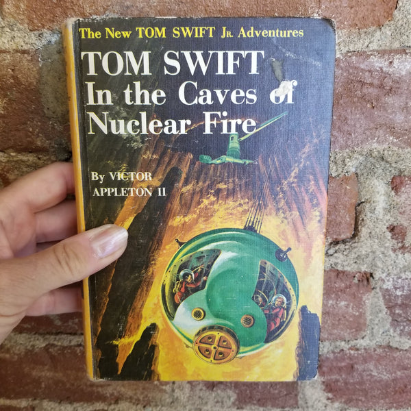 Tom Swift in the Caves of Nuclear Fire - Victor Appleton II -1956 Grosset & Dunlap vintage hardback