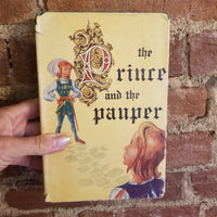 The Prince and the Pauper - Samuel Clemens (Mark Twain) - 1953 Books, Inc. vintage hardback