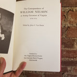 The Correspondence of William Nelson as Acting Governor of Virginia, 1770-1771 - John Van Horne  1975 Virginia Historical Society vintage hardback