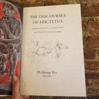 Epictetus: The Discourses and Manual - P.E. Matheson 1968 The Heritage Press vintage hardback with slipcase