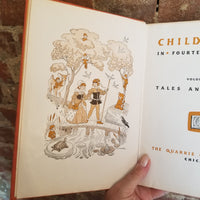 Childcraft Tales and Legends Vol 4 -  1947 The Quarrie Company vintage hardback