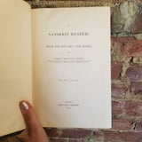 A Sanskrit Reader: With Vocabulary and Notes - Charles Rockwell Lanman - 1912 Ginn & Co 1st edition 6th vintage hardback