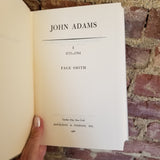 John Adams Volume 1 & 2 - Page Smith - 1962 Doubleday & Co 1st edition vintage hardbacks