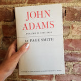 John Adams Volume 1 & 2 - Page Smith - 1962 Doubleday & Co 1st edition vintage hardbacks