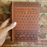 The Children of the Abbey - Regina Maria Roche- 1881 J. B. Lippincott & Co vintage hardback