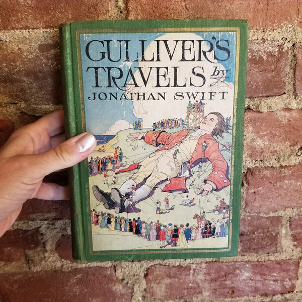 Gulliver's Travels - Jonathan Swift,  M. Dodge Holmes- 1930 The John C. Winston Company vintage hardback