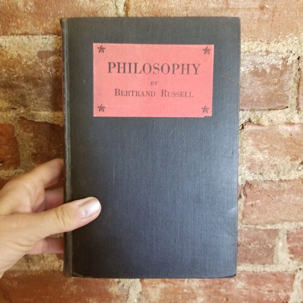 Philosophy - Bertrand Russell 1927 W.W. Norton vintage hardback