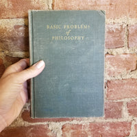 Basic Problems of Philosophy - Daniel J. Bronstein 1952 Prentice-Hall vintage hardback