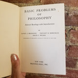 Basic Problems of Philosophy - Daniel J. Bronstein 1952 Prentice-Hall vintage hardback