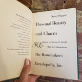 Personal Beauty and Charm -Miriam Reichl -1952 The Homemaker's Encyclopedia vintage hardback