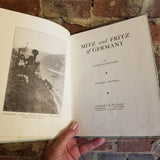 Mitz and Fritz of Germany - Madeline Brandeis 1933 Grosset & Dunlap vintage hardback