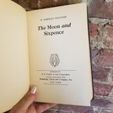 Maugham 6 Volume Set (Christmas Holiday (1939) Theatre (37), Of Human Bondage (1915) The Narrow Corner (1932) The Moon and Sixpence (1919) Cakes and Ale (1930)- W. Somerset Maugham- P.F. Collier hardback bundle