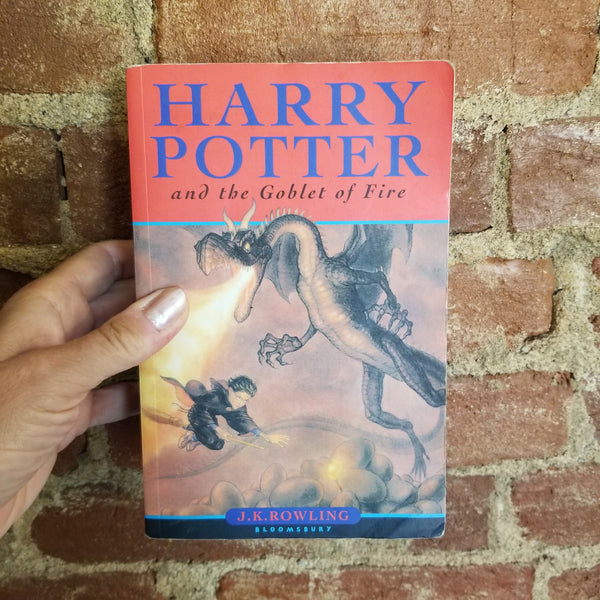 Harry Potter and the Goblet of Fire - J.K. Rowling 2000 Bloomsbury UK Edition paperback