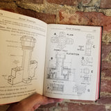 Audels Answers on Blueprint Reading for Mechanics and Builders - F.D. Graham 1946 Theo. Audel  & Co vintage hardback