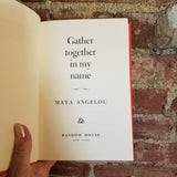 Together in My Name - Maya Angelou  1974 Random House 1st edition vintage hardback