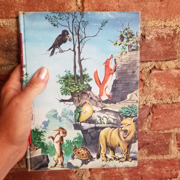 Aesop's Fables (Illustrated Junior Library) - Aesop, Fritz Kredel 1947 Grosset & Dunlap vintage hardback