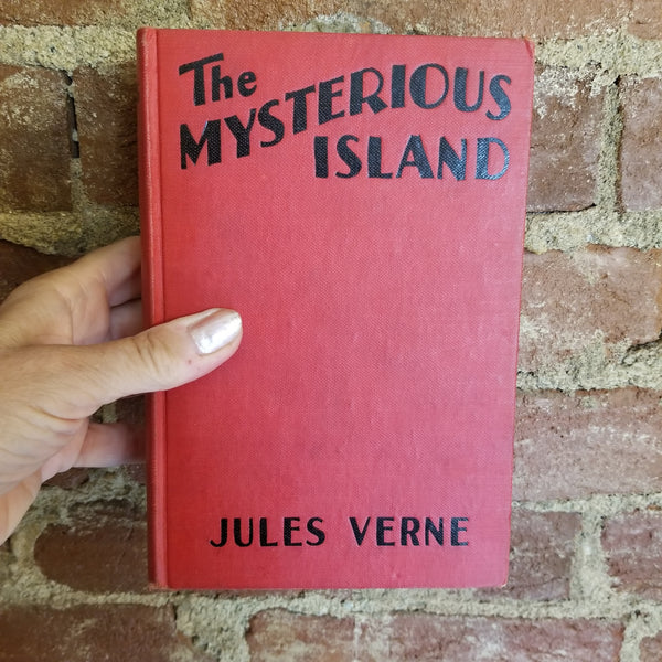 The Mysterious Island - Jules Verne 1929 (Photoplay Edition) vintage hardback