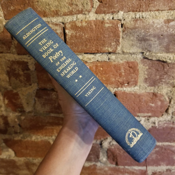 The Viking Book of Poetry of the English-Speaking World Volume 2 - Richard Aldington 1959 The Viking Press vintage hardback