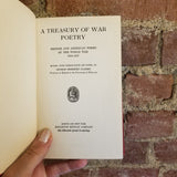 A Treasury of War Poetry British and American Poems of the World War 1914-1917 - George Herbert Clarke 1917 Houghton Mifflin hardback