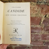 Candide: And Other Writings - Voltaire 1956 Modern Library vintage hardback
