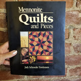 Mennonite Quilts and Pieces - Judy Schroeder Tomlonson 1985 Good Books vintage paperback