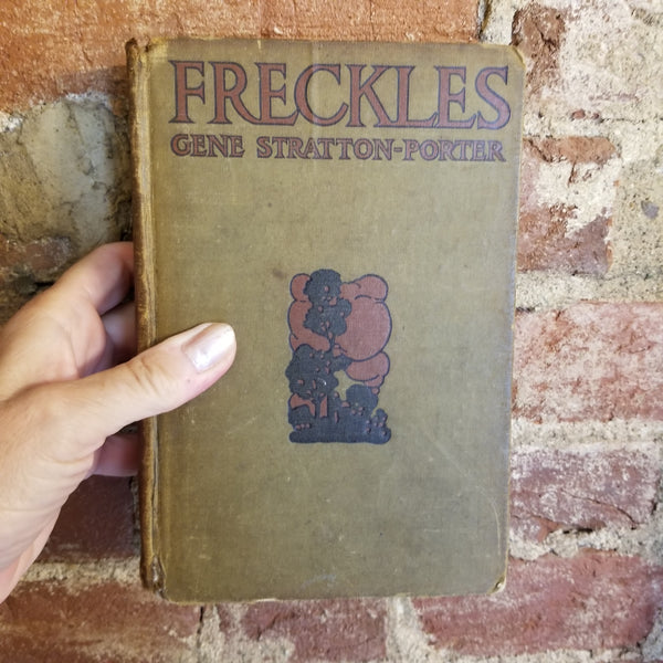 Freckles: - Gene Stratton-Porter 1904 Grosset & Dunlap 1st edition vintage hardback