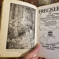 Freckles: - Gene Stratton-Porter 1904 Grosset & Dunlap 1st edition vintage hardback